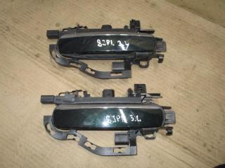 ручка наружная задняя левая Audi A6 4F/C6 2006, 3.2 л., FSI, AUK, бензин, АКПП, зеленый, седан, полный привод, 4F0837885A