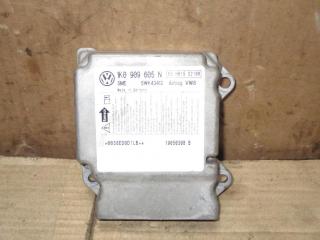 блок AirBag Volkswagen Golf Plus 1 поколение 2006, 2.0 л., TDi, BKD, дизель, МКПП, черный, хетчбэк 5 дв., передний привод, 1K0909605N