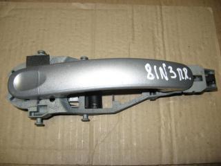 ручка наружная передняя правая Volkswagen Golf 6 поколение 2010, 1.4 л., TSI, CAX, бензин, МКПП, серебро, универсал, передний привод