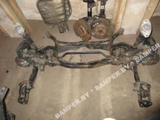 кулак задний левый Volkswagen Passat B6 2007, 2.0 л., TDi, BMP, дизель, МКПП, черный, седан, передний привод