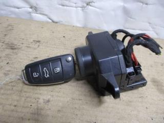 замок зажигания Audi A6 4F/C6 [рестайлинг] 2009, 3.0 л., TFSI, CAJ, бензин, АКПП, черный, седан, полный привод, 4F0909135Q, 4F0910132Q, 4F0837220AH