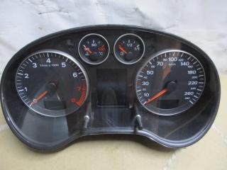 щиток приборов (приборная панель) Audi A3 8P/8PA [рестайлинг] 2006, 2.0 л., TFSI, AXX, бензин, МКПП, голубой, хетчбэк 5 дв., полный привод, 8P0920930M