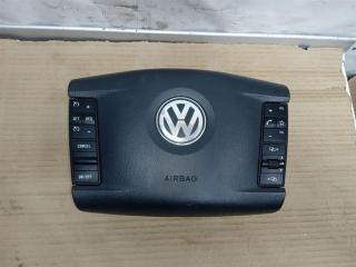подушка безопасности водителя Volkswagen Touareg 1 поколение [рестайлинг] 2008, 3.0 л., TDi, BKS, дизель, АКПП, серый, внедорожник 5 дв., полный привод, 7L6880201EH