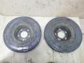 диск тормозной передний Audi A6 4F/C6 2007, 3.0 л., TDi, ASB, дизель, АКПП, голубой, универсал, полный привод - фото №2