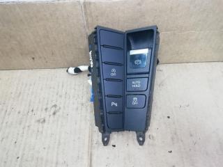 кнопка ручного тормоза (ручника) Volkswagen Passat B7 2011, 2.0 л., TDi, CFF, дизель, МКПП, черный, универсал, передний привод, 3AC927238, 3AC927237K