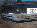 бампер передний Volkswagen Sharan 2 поколение 2011, 2.0 л., TDi, CFF, дизель, МКПП, черный, минивэн, передний привод - фото №4