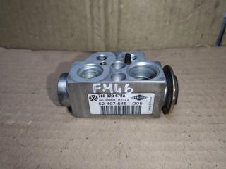 расширительный клапан кондиционера Volkswagen Touareg 1 поколение 2006, 2.5 л., TDi, BAC, дизель, АКПП, синий, внедорожник 5 дв., полный привод, 7L0820679A