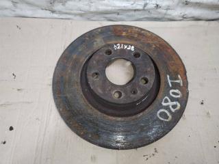 диск тормозной передний Audi A6 4F/C6 2005, 3.0 л., TDi, BMK, дизель, АКПП, синий, седан, полный привод